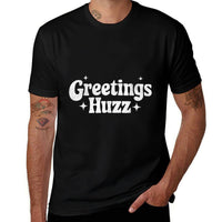 Greetings Huzz Slang Meme Funny for Gen Z Gen Alpha  Breathable T-Shirt