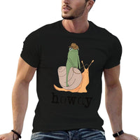 Snail Ridin Frog, Howdy Frog, Cowboy Frog Meme  Relaxed-fit T-Shirt