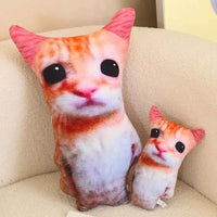 Hot El Gato Cat Meme Plush Doll (7.9/15.7 in) - Cute Simulation Stuffed Animal Collectible