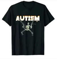 Funny Humor Nerve Divergence Cotton T-Shirt – Unisex Autism Meme Tee