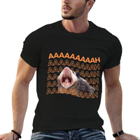 Opossum Screaming Funny Possum Trash Cat Meme Men Women Gift  Vintage-inspired T-Shirt